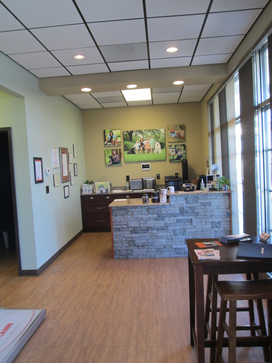 The Reception Area
